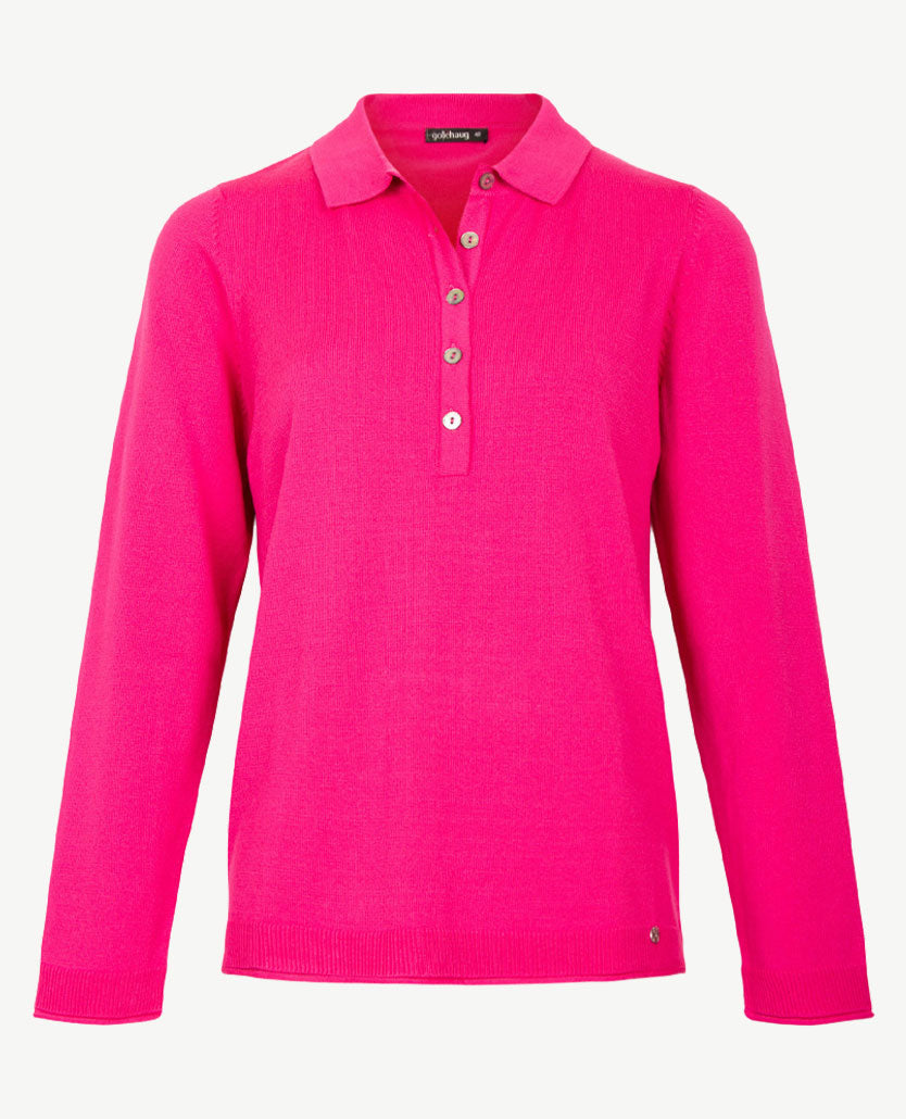 Gollé Haug -  Pullover polo - Pink