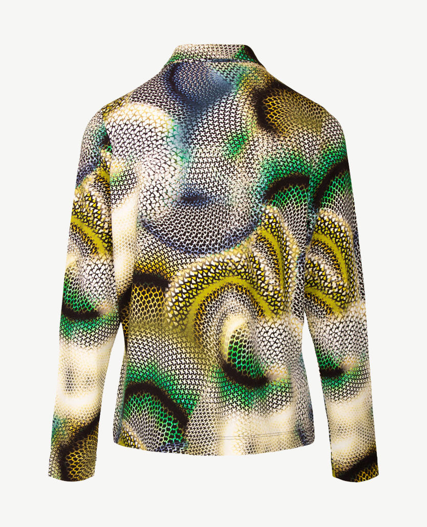 Gollé Haug - Polo - Multicolor met beige, groen, blauw en zwart