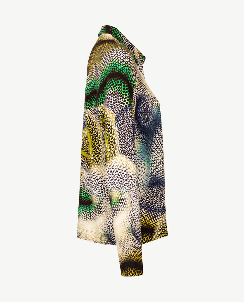 Gollé Haug - Polo - Multicolor met beige, groen, blauw en zwart