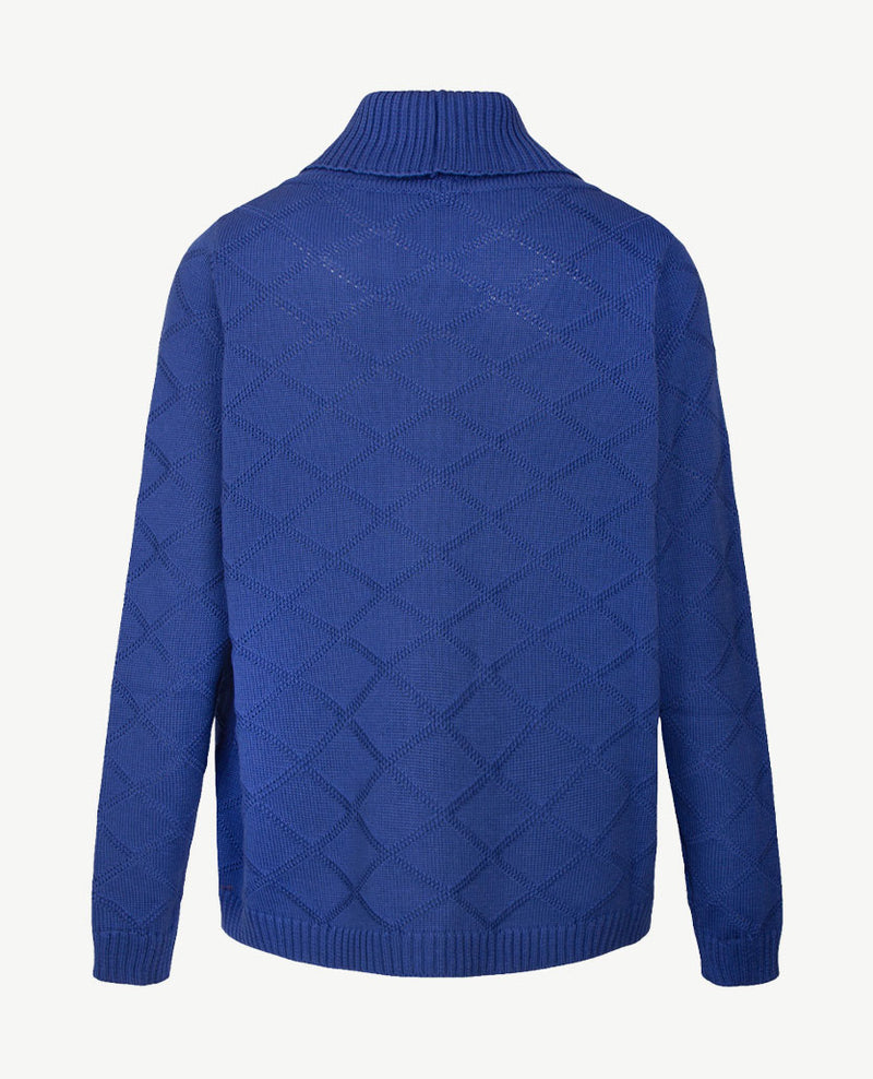 Gollé Haug - Pullover coll - Donker kobalt