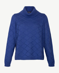 Gollé Haug - Pullover coll - Donker kobalt