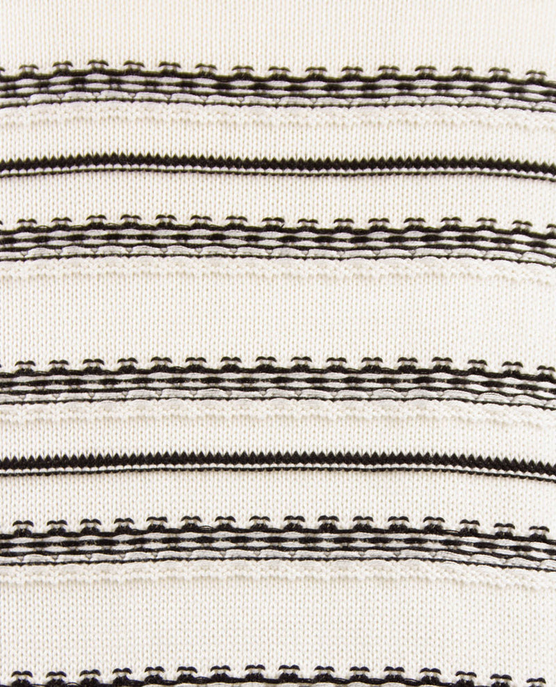 Gollé Haug - Pullover coll - Off-white met zwart