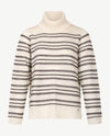 Gollé Haug - Pullover coll - Off-white met zwart