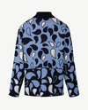 Gollé Haug - Pullover coll - Navy met wit en ice