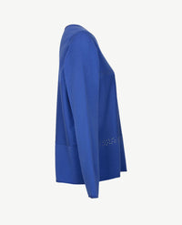 Gollé Haug - Pullover rol boordje - Kobalt