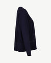 Gollé Haug - Pullover rol boordje - Navy