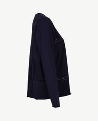 Gollé Haug - Pullover rol boordje - Navy
