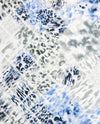 Gollé Haug - Top ronde hals - Ice blue met grijs en wit