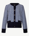 Gollé Haug - Vest 'Chanel' - ronde hals - Navy, off-white en blue