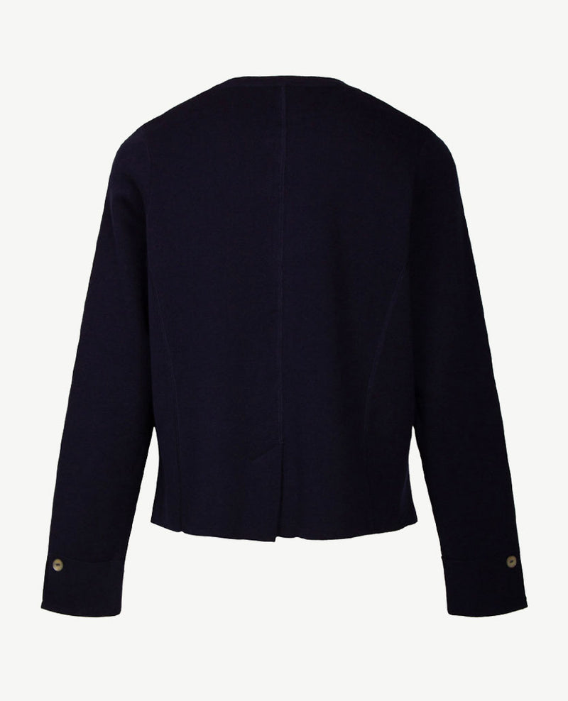 Gollé Haug - Vest - ronde hals - Navy
