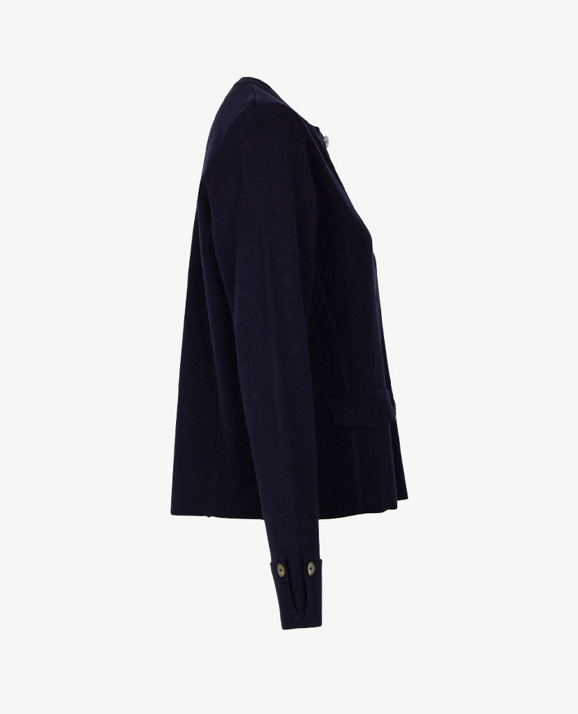 Gollé Haug - Vest - ronde hals - Navy