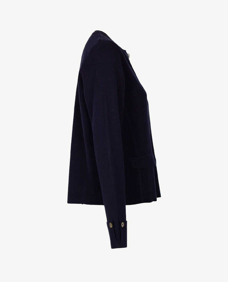 Gollé Haug - Vest - ronde hals - Navy