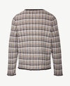 Gollé Haug - Vest met rits - ronde hals - Zwart, off-white en beige