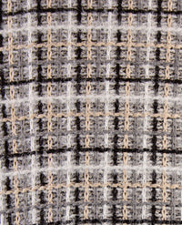 Gollé Haug - Vest met rits - ronde hals - Zwart, off-white en beige