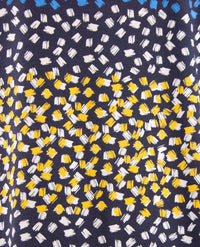 Gollé Haug - Damespolo - Jersey - Navy met oker, kobalt en beige