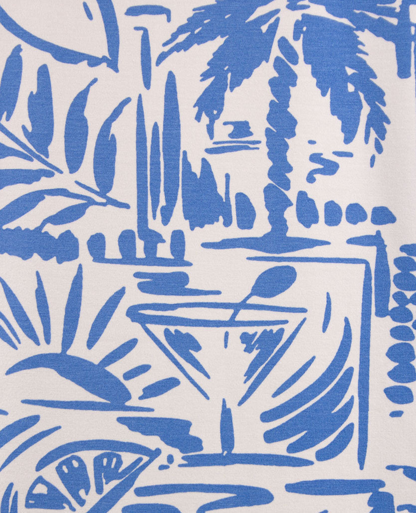 Gollé Haug - Polo - jersey - Kobalt met wit