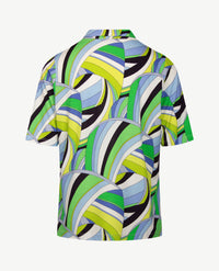 Gollé Haug - Polo - jersey - Grafisch groen, wit, blauw en navy