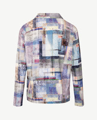 Gollé Haug - Damespolo - Jersey - Blauwen met grijs en cream