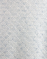 Gollé Haug - Lichte pullover ronde hals - Bouclé wit en blue