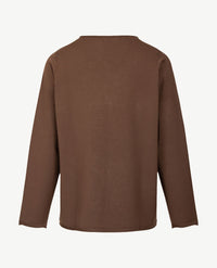 Gollé Haug - Pullover rol boordje - Choco