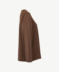 Gollé Haug - Pullover rol boordje - Choco