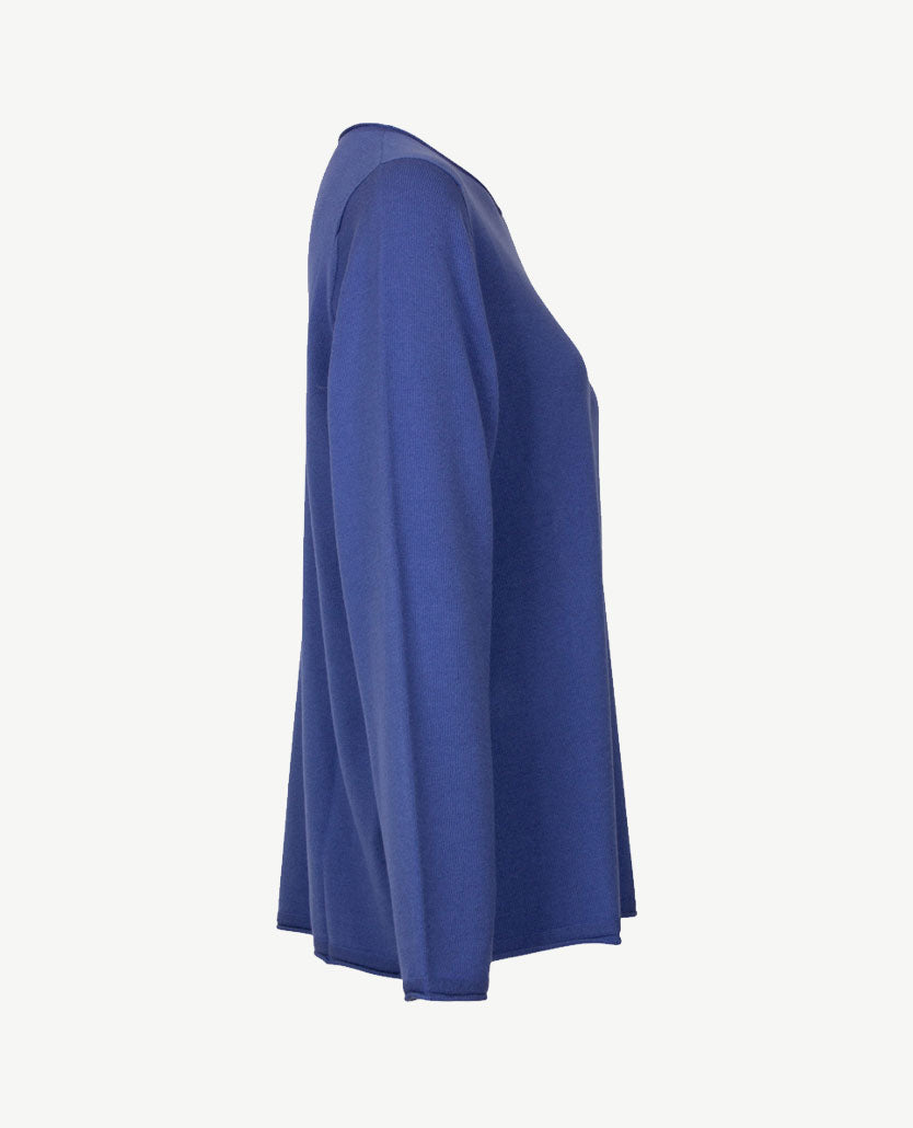 Gollé Haug - Pullover rol boordje - Kobalt