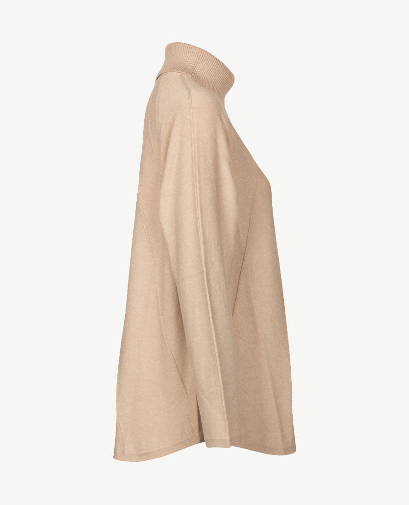 Gollé Haug - Pullover coll - A-lijn - Beige