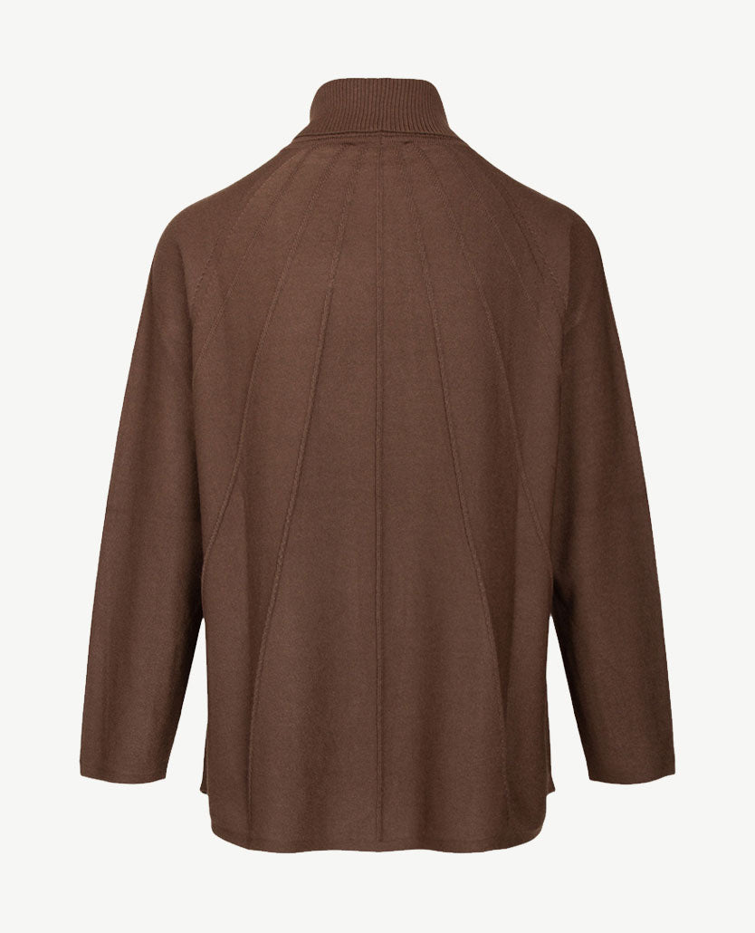 Gollé Haug - Pullover coll - A-lijn - Choco