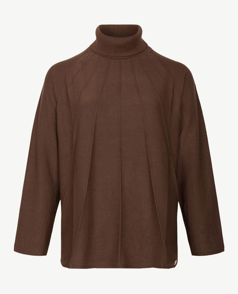 Gollé Haug - Pullover coll - A-lijn - Choco