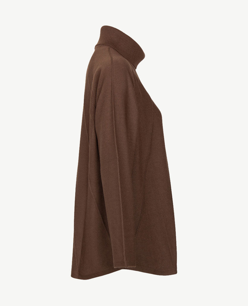 Gollé Haug - Pullover coll - A-lijn - Choco