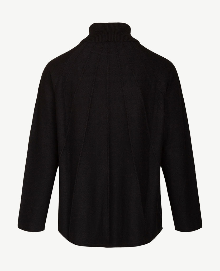 Gollé Haug - Pullover coll - A-lijn - Zwart
