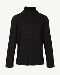 Gollé Haug - Pullover coll - Ajour - Zwart