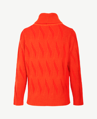 Gollé Haug - Pullover coll - Burnt orange