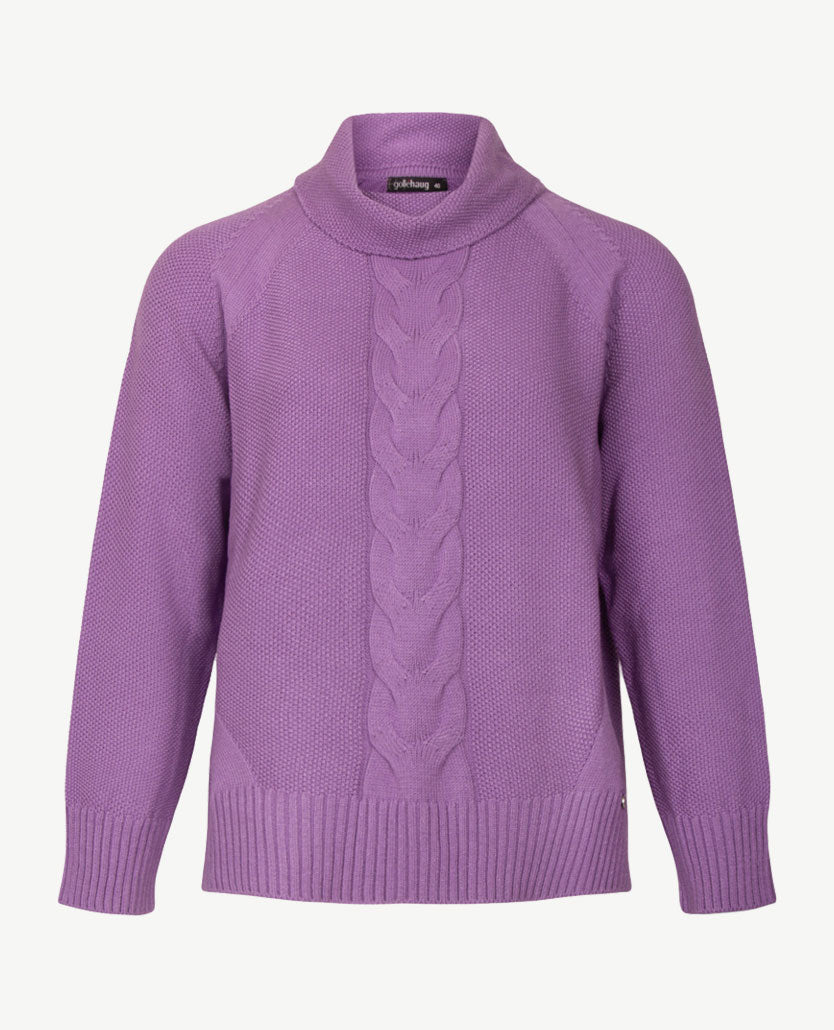Gollé Haug - Damespullover coll - Purple