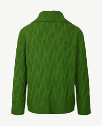 Gollé Haug - Damespullover coll - Groen