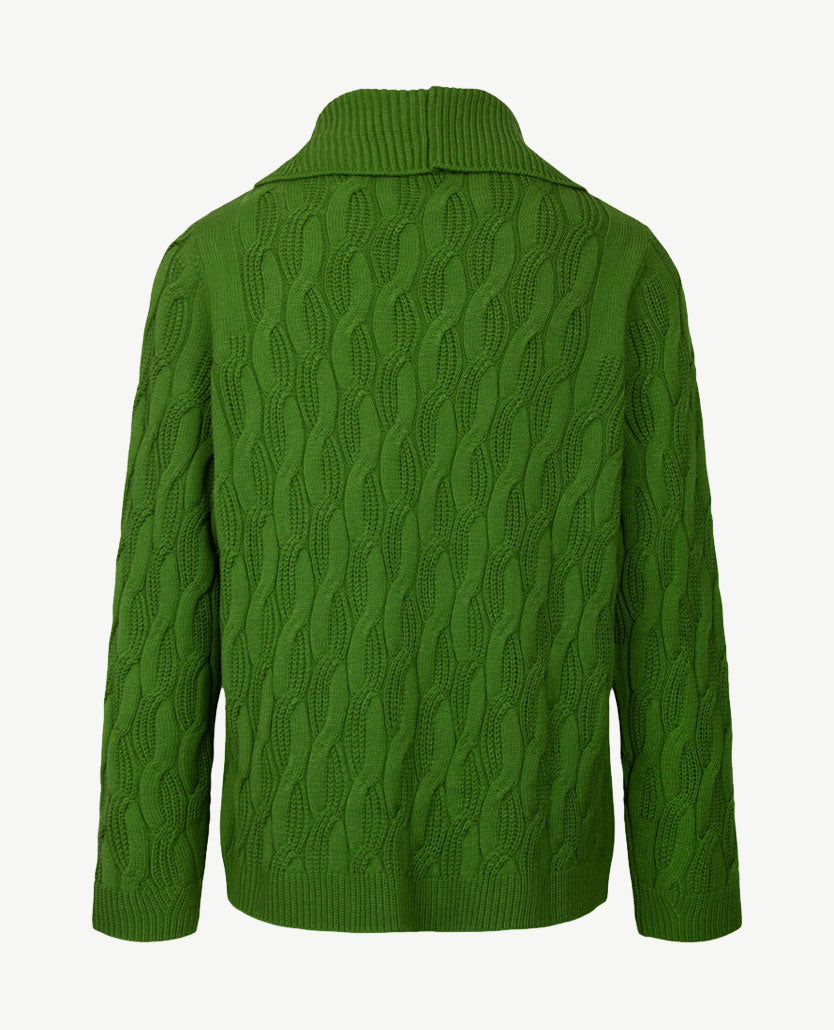 Gollé Haug - Damespullover coll - Groen