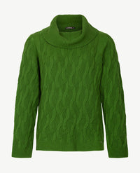 Gollé Haug - Damespullover coll - Groen