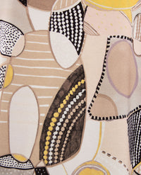 Gollé Haug - Top ronde hals - Beige, taupe, wit en rose