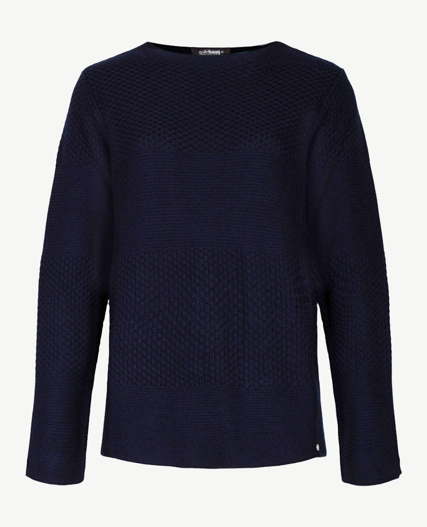 Gollé Haug - Pullover - ronde hals - Navy