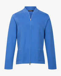 Gollé Haug - Vest met rits en zakken - Kobalt