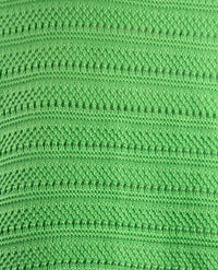 Gollé Haug - Vest met knopen - Fantasiebreisel - Groen