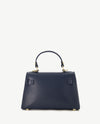 Tas - Grace - Leer - Klein - Navy