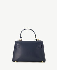 Tas - Grace - Leer - Klein - Navy