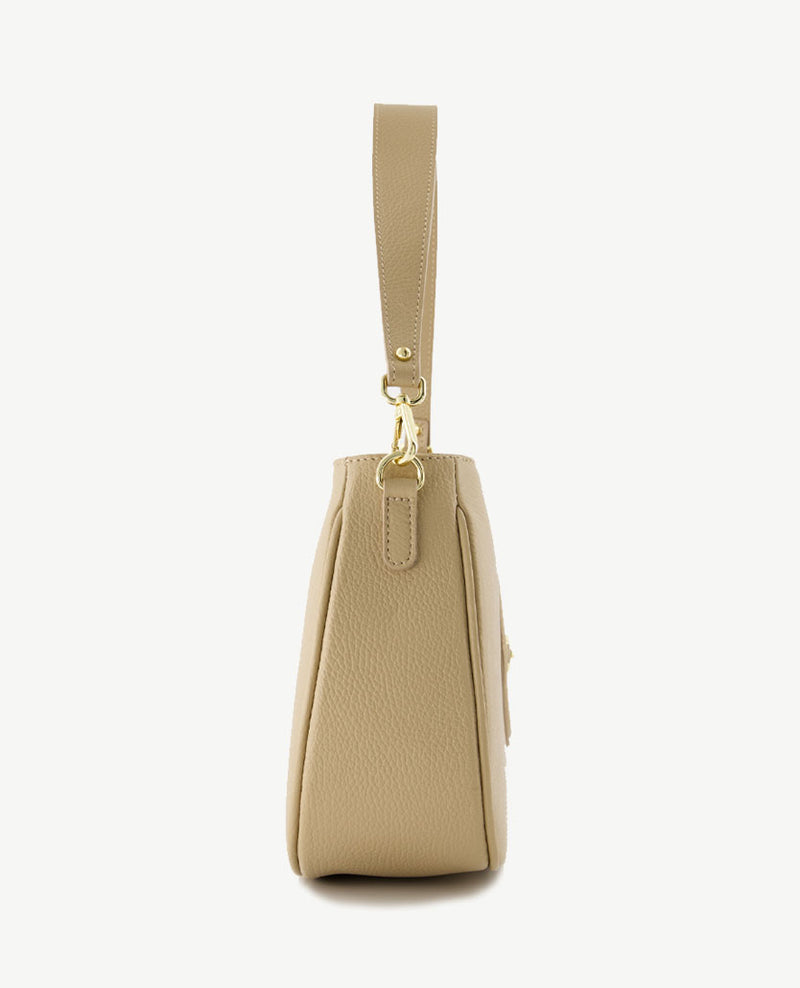 Tas - Louise - Leer - Donker beige