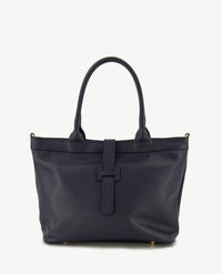 Tas - Hillary - Groot - Leer - Navy