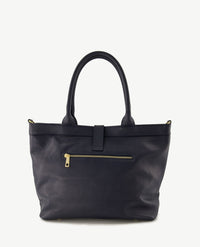 Tas - Hillary - Groot - Leer - Navy