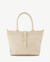 Tas - Hillary - Groot - Leer - Licht beige