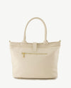 Tas - Hillary - Groot - Leer - Licht beige