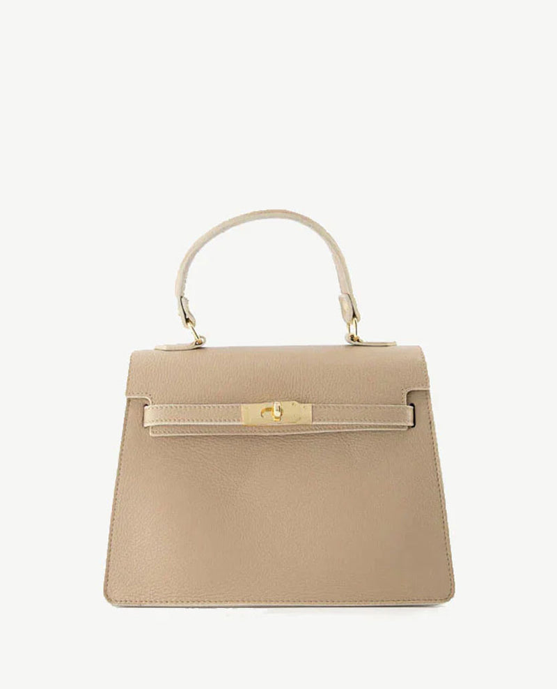 Tas - Helene - Leer - Donker beige