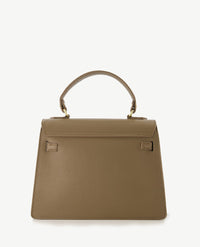 Tas - Helene - Leer - Taupe